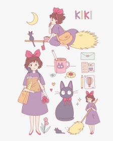 Transparent Totoro Icon Png - Kiki's Delivery Service Reference, Png Download, Transparent PNG