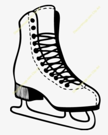 Ice Skateboard Illustration Transparent - Sketch Of Ice Skate, HD Png Download, Transparent PNG