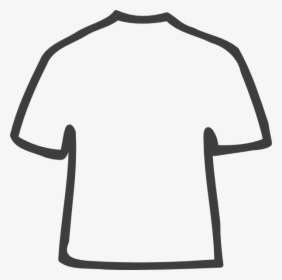 T Shirt Silhouette Png, Transparent Png, Transparent PNG