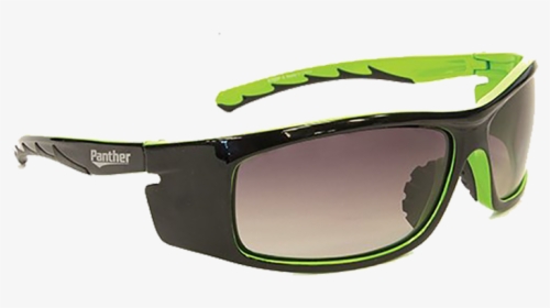 Panther Polarised Green & Black Safety Glasses - 3d Glass, HD Png Download, Transparent PNG
