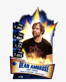 Dean Ambrose Wwe Supercard Season Debut Wwe Png Dean - Wwe Supercard Alexa Bliss, Transparent Png, Transparent PNG