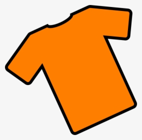 Transparent Shirt Outline Png - Clip Art Orange Shirt, Png Download, Transparent PNG