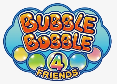 Bubble Bobble 4 Friends Logo, HD Png Download, Transparent PNG
