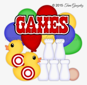 Carnival Gamescarnival Fun Games - Fair Games Clip Art, HD Png Download, Transparent PNG