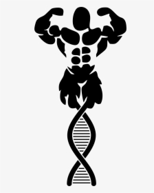 Dna Helix Silhouette Big, HD Png Download, Transparent PNG