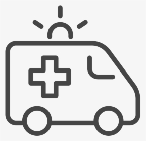 Transparent Ambulance Icon Png - Drawing Of Medicine Bottle, Png Download, Transparent PNG