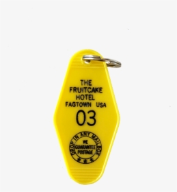 Image Of Fruitcake Hotel Vintage Style Keychain - Sports Equipment, HD Png Download, Transparent PNG