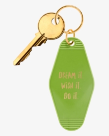 *retro Motel Style Keychain - Vintage Key Chain Hotel, HD Png Download, Transparent PNG