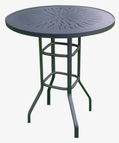 Round Bar Table - Outdoor Table, HD Png Download, Transparent PNG