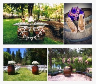 Wine Barrel Stands For Rent Bend, Oregon - Backyard, HD Png Download, Transparent PNG