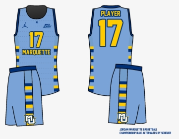 Marquette Basketball Jersey Design, HD Png Download, Transparent PNG