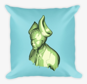 Mad King Throw Pillow In Robin S Egg Blue - Throw Pillow, HD Png Download, Transparent PNG