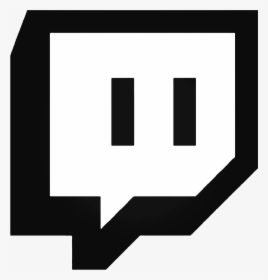 Twitch Logo Png - Black Twitch Logo Png, Transparent Png, Transparent PNG