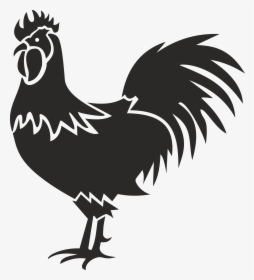 Transparent Rooster Silhouette Png - Rooster Vector Art, Png Download, Transparent PNG