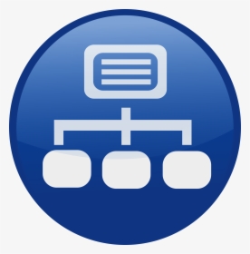 Network-blue Clip Arts - Network Icon, HD Png Download, Transparent PNG