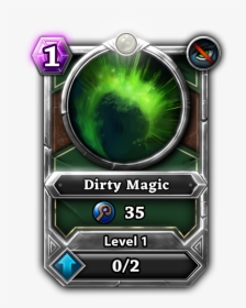 Dirty Magic Card - Portable Network Graphics, HD Png Download, Transparent PNG