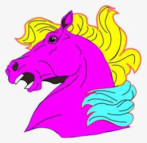 Transparent Horse Png - Angry Horse, Png Download, Transparent PNG