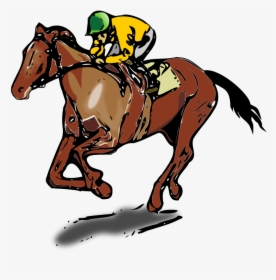 Clipart Horse Printable - Race Horse Clip Art, HD Png Download, Transparent PNG