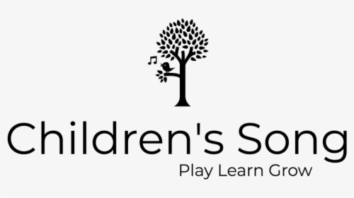 Children S Song Logo Black - Tree, HD Png Download, Transparent PNG