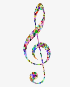 Vivid Chromatic Tiled Musical - Musical Note, HD Png Download, Transparent PNG
