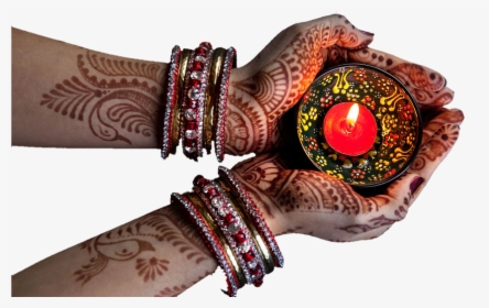 Images Of Diwali Festival Celebration, Pictures Of - Mehendi Design For Diwali, HD Png Download, Transparent PNG