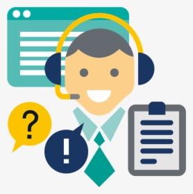 Customer Service Png Icon, Transparent Png, Transparent PNG