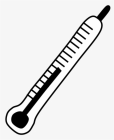 Thermometer, Fever, Black And White, Png, Transparent Png, Transparent PNG