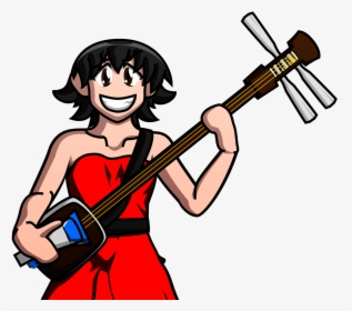 Tomo Takino Weapon String Instrument Musical Instrument - Azumanga Daioh Meme Gif, HD Png Download, Transparent PNG