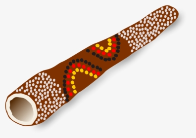 Didgeridoo, Australian Traditional Music Instrument - Didgeridoo Clipart, HD Png Download, Transparent PNG