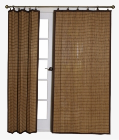 Bamboo Ring Top Curtain Brp07 Panel Colonial Brown - Bamboo Type Curtains, HD Png Download, Transparent PNG