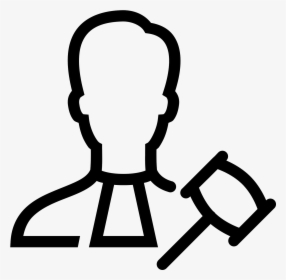 Court Hammer Drawing At - Administration Icon Png, Transparent Png, Transparent PNG