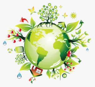 Earth Green Environmentally Friendly - Go Green Environment, HD Png Download, Transparent PNG