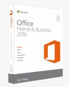 Microsoft Office Mac Home And Business Product Key - Microsoft Office 2016 Home, HD Png Download, Transparent PNG