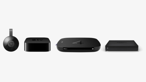 Google Chromecast, Apple Tv, Roku 4, And Amazon Fire - Smartphone, HD Png Download, Transparent PNG