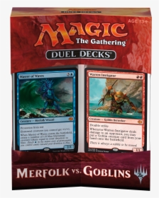 Mtg Duel Decks - Duel Decks Merfolk Vs Goblins, HD Png Download, Transparent PNG