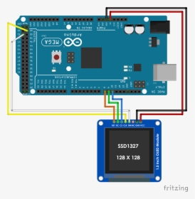 Oled Arduino - Arduino Servo Two Buttons, HD Png Download, Transparent PNG