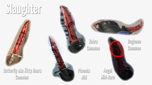 Csgo Fade Knife Best Steam Munity Guide Cs - Csgo Slaughter Patterns, HD Png Download, Transparent PNG