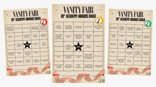 Vanity Fair - Bingo Template Stranger Things, HD Png Download, Transparent PNG