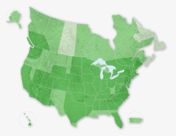 Us Map Date Average Last Frost, HD Png Download, Transparent PNG