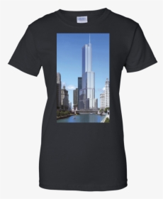 Trump Tower T Shirt, Ladies Tshirt Unisex T Shirt Black - T-shirt, HD Png Download, Transparent PNG