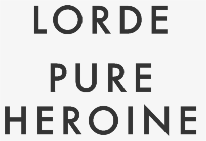 Pure Heroine Logo - Pure Heroine, HD Png Download, Transparent PNG