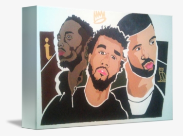 J Drawing Cole - Drake Kendrick Jcole Pop Art, HD Png Download, Transparent PNG