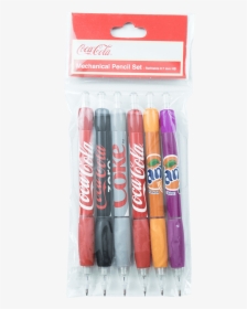 Coca Cola Multi Brands Mechanical Pencil Set   Title - Candle, HD Png Download, Transparent PNG