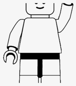 Lego Man Clip Art Lego Man Clip Art Clipart Best Cricut - Lego Figure Black And White, HD Png Download, Transparent PNG