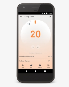 Nest Learning Thermostat - Nest App Yale Lock, HD Png Download, Transparent PNG