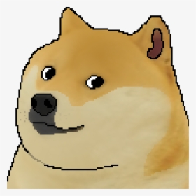 Doge Meme Pixel Art , Png Download - Doge Meme Pixel Art, Transparent Png, Transparent PNG