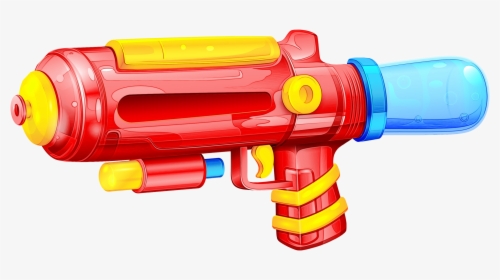 Water Gun Portable Network Graphics Clip Art Pistol - Transparent Water Gun Png, Png Download, Transparent PNG