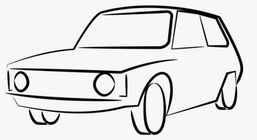 Family Car,line Art,automotive Exterior - Vector De Brasilia Volkswagen, HD Png Download, Transparent PNG