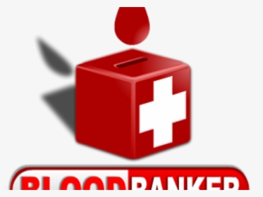 Blood Clipart Blood Donation - Blood Bank Icon Png, Transparent Png, Transparent PNG