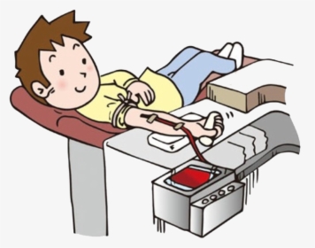 Am I Eligible To Donate Blood - Blood Donation In Cartoon, HD Png Download, Transparent PNG